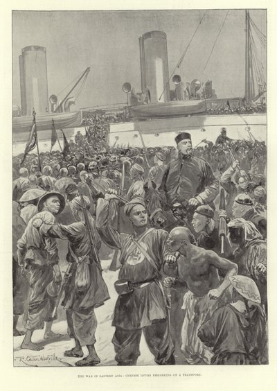 東アジアの戦争 作： Richard Caton Woodville junior