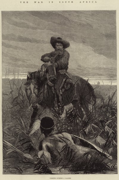 南アフリカ戦争 作： Richard Caton Woodville junior
