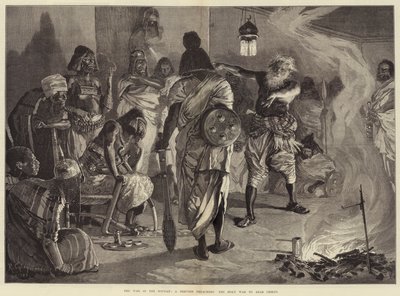 アラブ首長国連邦に聖戦を宣べ伝えるダーヴィッシュのスーダン戦争 作： Richard Caton Woodville junior