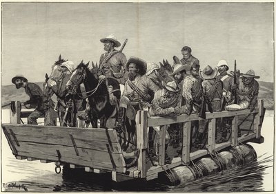 トランスバールでの戦争 作： Richard Caton Woodville junior