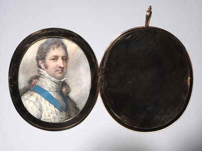 1804年、後にフランス国王であるオルレアン公ルイ・フィリップの肖像。 作： Richard Cosway