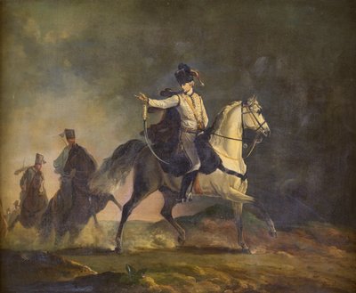 チャージャーに乗ったアンクラム伯爵」1773年頃（油彩・キャンバス 作： Richard Cosway