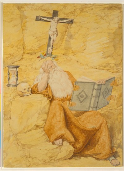 隠者、1853 作： Richard Dadd