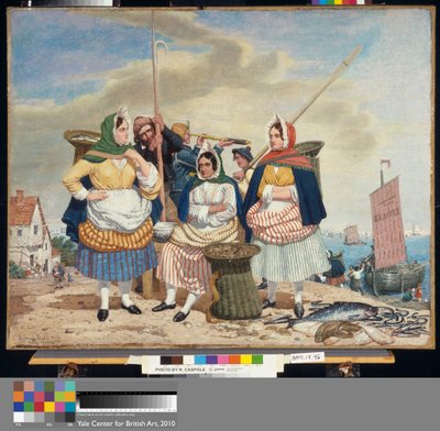 フィッシュ マーケット バイ ザ シー 作： Richard Dadd