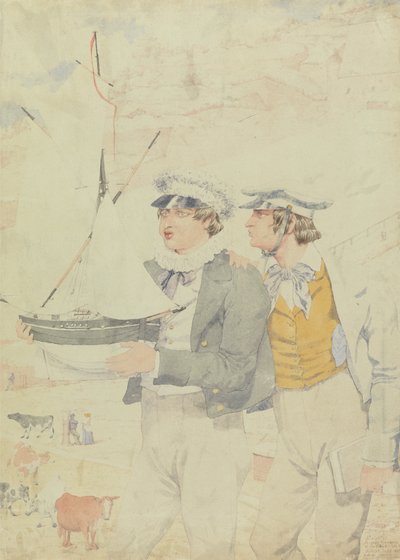 ヨットクラブの少年会員 作： Richard Dadd