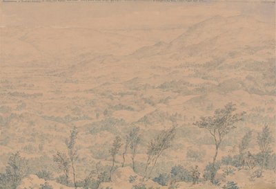 小アジア、ミラサ近郊のカリアの山の風景の回想 作： Richard Dadd