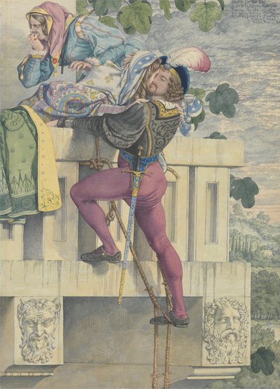 情熱のためのスケッチ: 愛 作： Richard Dadd