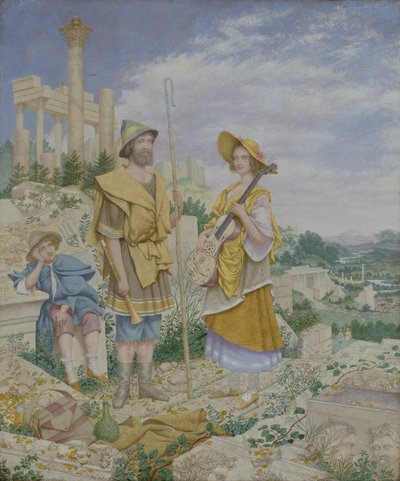 放浪ミュージシャン 作： Richard Dadd