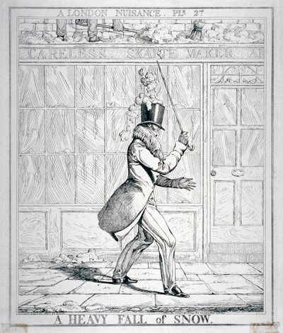 「大雪」、1821年 作： Richard Dighton