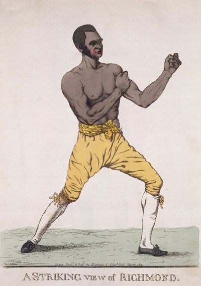 リッチモンドの印象的な眺め、1810年公開（カラーエッチング） 作： Richard Dighton