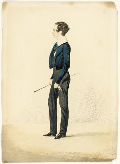 イートンカラーの少年 作： Richard Dighton