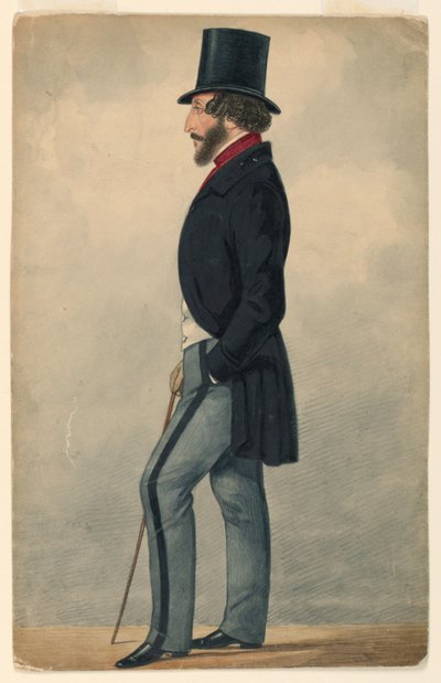 ボークラーク卿の肖像 作： Richard Dighton