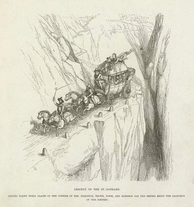 セントゴサードの降下 作： Richard Doyle