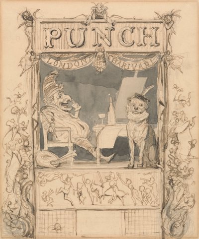 パンチのタイトルページのデザイン 作： Richard Doyle