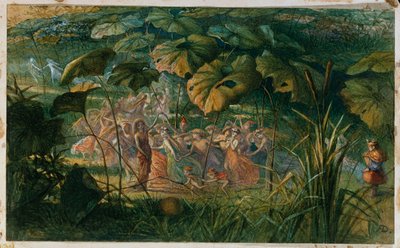 クリアリングでの妖精のダンス 作： Richard Doyle