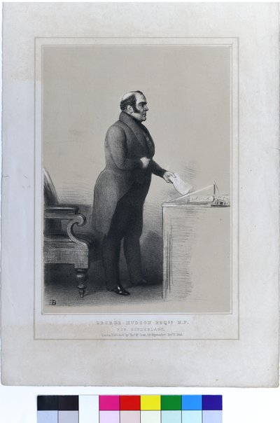ジョージ・ハドソンサンダーランド議員 作： Richard Doyle