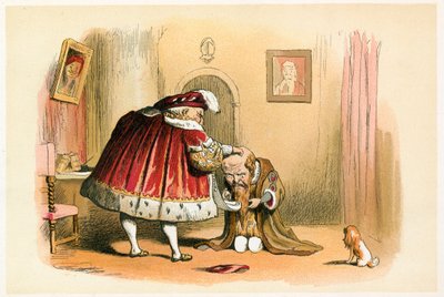 ヘンリー8世と国会議員 作： Richard Doyle
