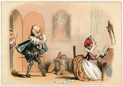 エリザベス1世とスコッチ大使 作： Richard Doyle