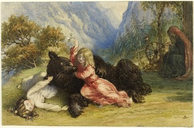 白雪姫とローズレッド 作： Richard Doyle