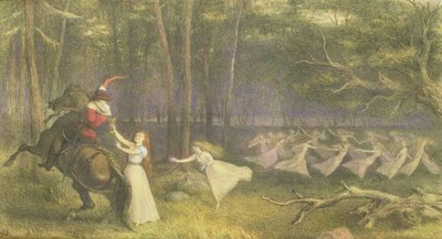 Aagerupの祭壇カップ：出発の瞬間 作： Richard Doyle