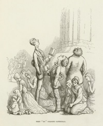 彼らはケルン大聖堂を行います 作： Richard Doyle