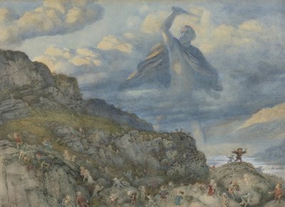 トールとドワーフ、1878 作： Richard Doyle