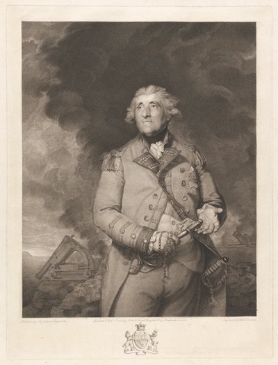 George Augustus Elliot Lord Heathfield 作： Richard Earlom