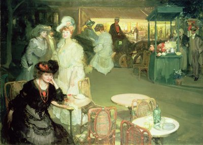 カクテルアワー、またはカフェデニュイ 作： Richard Emil Miller