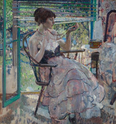 ネックレス、カリフォルニア州。 1924年。 作： Richard Emile Miller