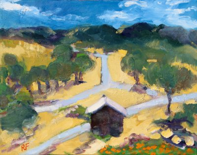 交差する道路、アトラス・ピーク、2019年 作： Richard Fox