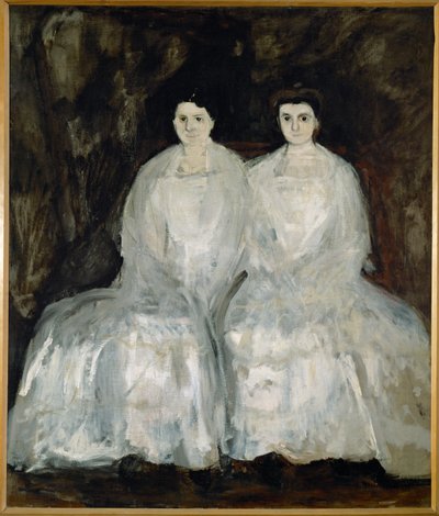 Die Schwestern（油彩・キャンバス） 作： Richard Gerstl