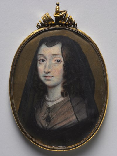 エリザベス・モリソン、ハダムのカペル夫人の肖像、c。 1650。 作： Richard Gibson