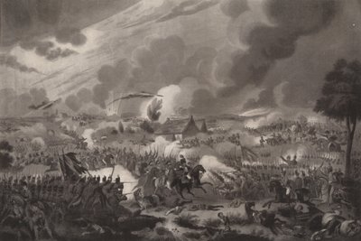 ウォータールーの戦い、1815年、1815年、1817年6月18日 作： Richard Gibson Reeve