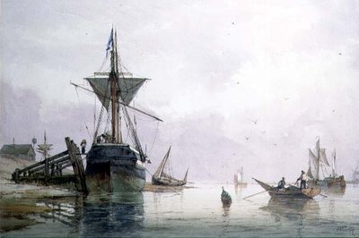 ショアハム（水彩・紙 作： Richard Henry Nibbs