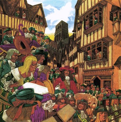 ハイデイズとホリデー陽気なイングランドの楽しい日々 作： Richard Hook