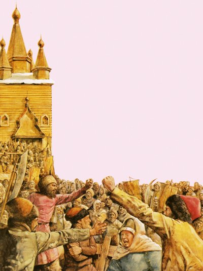 ロシアはポーランド皇帝を獲得するところだった 作： Richard Hook