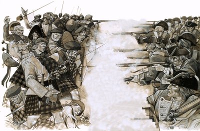カロデンの戦い 作： リチャード・フック