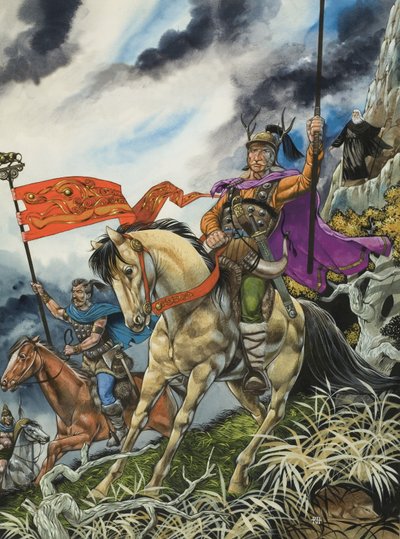 正体不明の戦士たち 作： Richard Hook