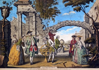 「天文学」、c1750 作： Richard Houston