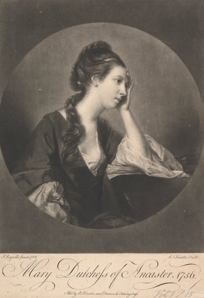Maria Duquesa de Ancaster 作： Richard Houston