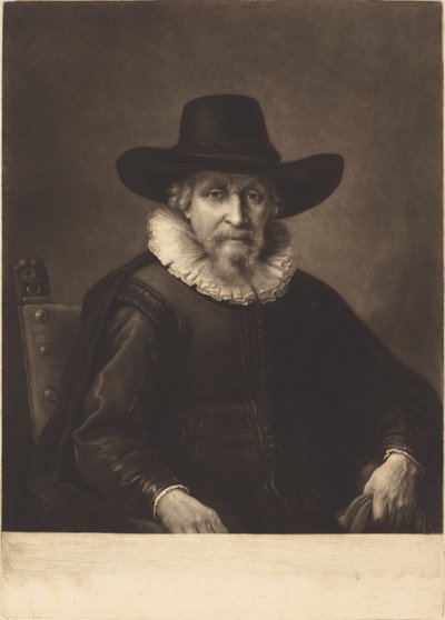 ブルゴマスター 作： Richard Houston after Rembrandt van Rijn