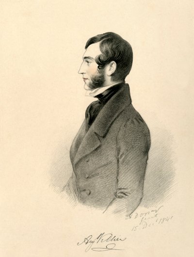 アウグストゥスヴィリエ、1841年。 作： Richard James Lane