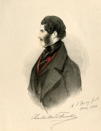 チャールズウェルドフォレスター、1840年。 作： Richard James Lane