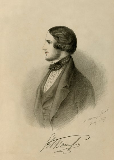 ジョージバリントン、1847年。 作： Richard James Lane