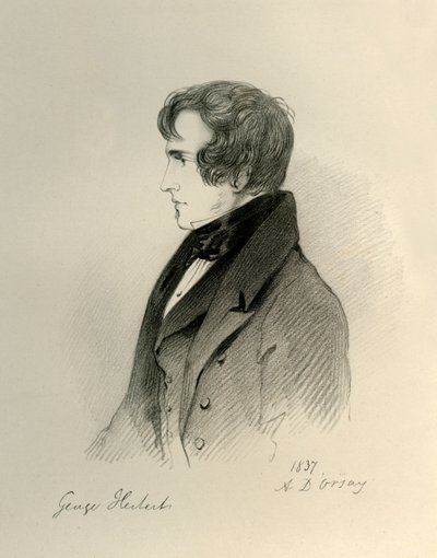 ジョージハーバート、1837年。 作： Richard James Lane