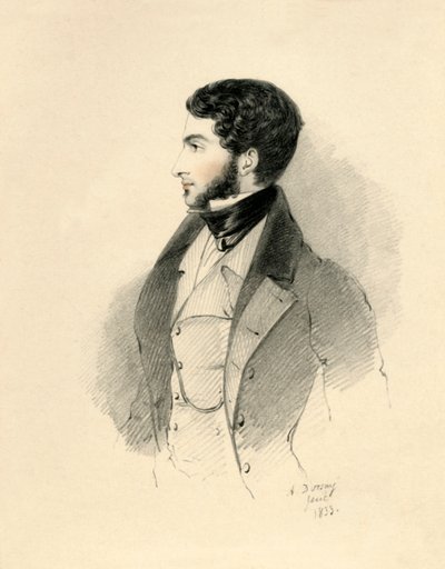その後、名誉あるジョージ・バイン議員、子爵エンフィールド、1833年。 作： Richard James Lane