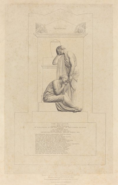 ジョン・ハドルストンの記念碑 作： Richard James Lane after John Flaxman
