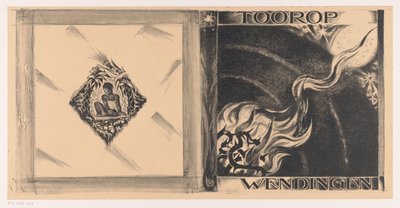 表紙のデザイン: ウェンディンゲン、Toropnummer、1928 年 作： Richard Nicolaüs Roland Holst