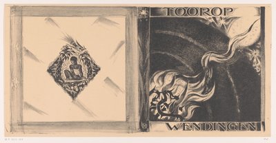 表紙のデザイン: ウェンディンゲン、Toropnummer、1928 年 作： Richard Nicolaüs Roland Holst