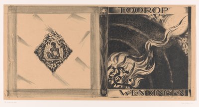 表紙のデザイン: ウェンディンゲン、Toropnummer、1928 年 作： Richard Nicolaüs Roland Holst